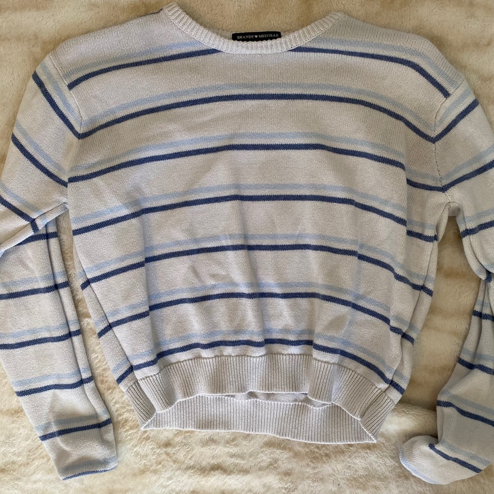 STRIPED BRANDY MELVILLE SWEATER